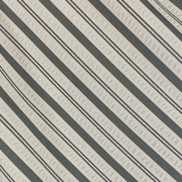 London Style Collection Striped Midi Dress with Yellow Trim Size 12 - Picture 5 of 7